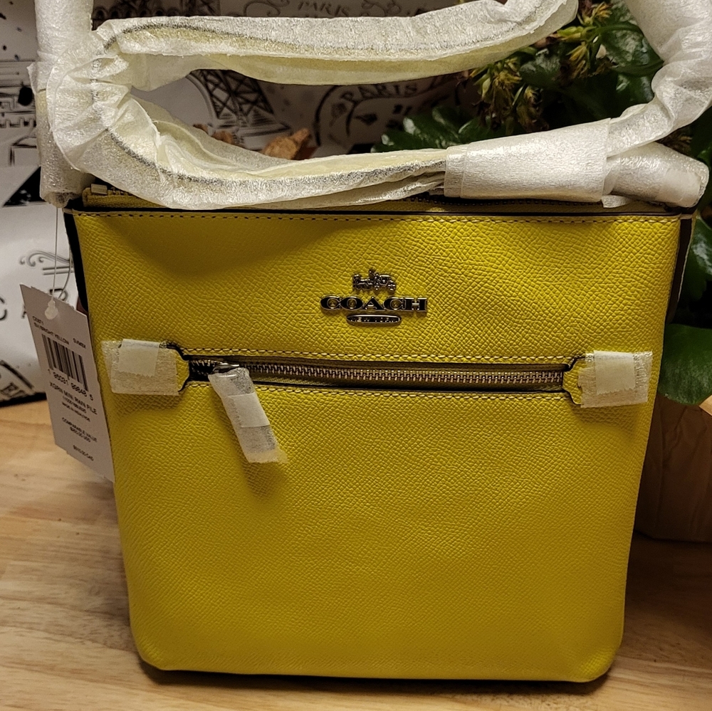 🌞Final PRICE Coach Mini Rowan File Bag - Picture 7 of 13